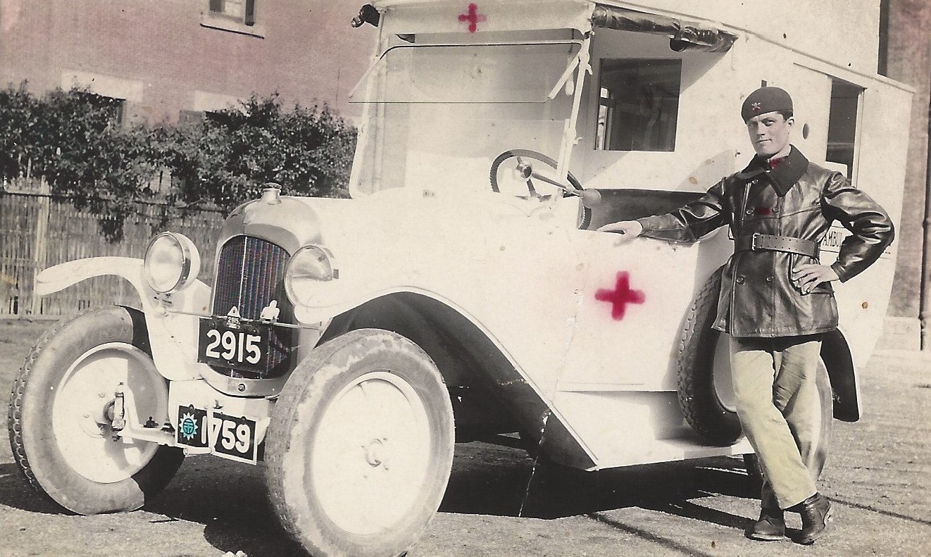 Shanghai juin 1930 ambulance militaire